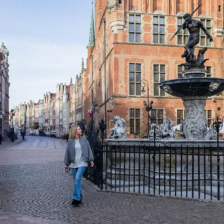Glow - Chlebnicka, Old Town & Neptun Fontanna Apartmán Gdaňsk