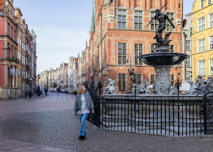 Glow - Chlebnicka, Old Town & Neptun Fontanna Apartment Gdansk